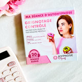 Box Grignotage Contrôlé mise en situation avec une calculette rose – séance d’auto-hypnose HypnoseObjectif