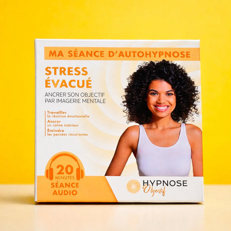 Box Stress Évacué mise en situation sur une table – séance d’auto-hypnose – 