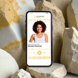 Mockup bienfaits de la séance Stress Évacué – séance d’auto-hypnose 20 minutes – 