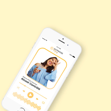 Mockup de la séance Alcool Contrôlé– séance d’auto-hypnose 20 minutes – HypnoseObjectif