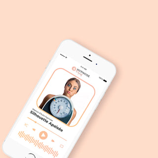 Mockup de la séance Silhouette Apaisée – séance d’auto-hypnose 20 minutes – HypnoseObjectif