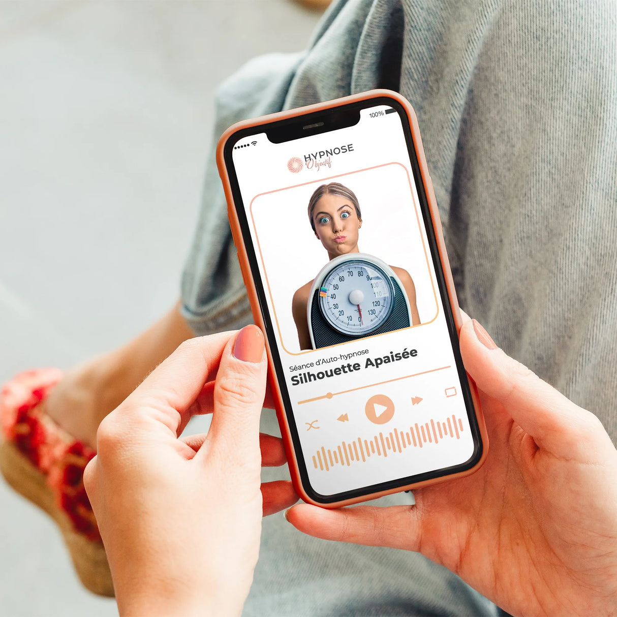Mise en situation de la séance Silhouette Apaisée – séance d’auto-hypnose 20 minutes – HypnoseObjectif