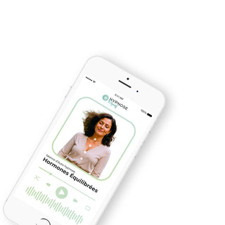 Mockup de la séance Hormones Équilibrées – séance d’auto-hypnose 20 minutes – HypnoseObjectif